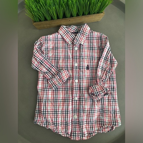 johnnie-O Other - Johnnie- O Boys Plaid Button Down Size 4